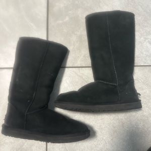 Tall suede black UGG boots - size 9